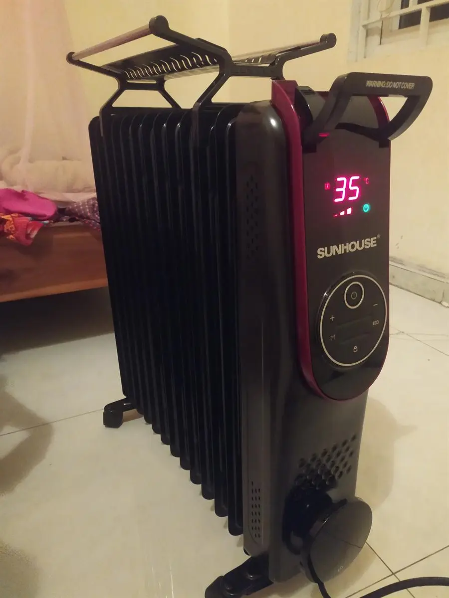 Khách hàng review Máy sưởi dầu Sunhouse SHD7085 2500 W 2