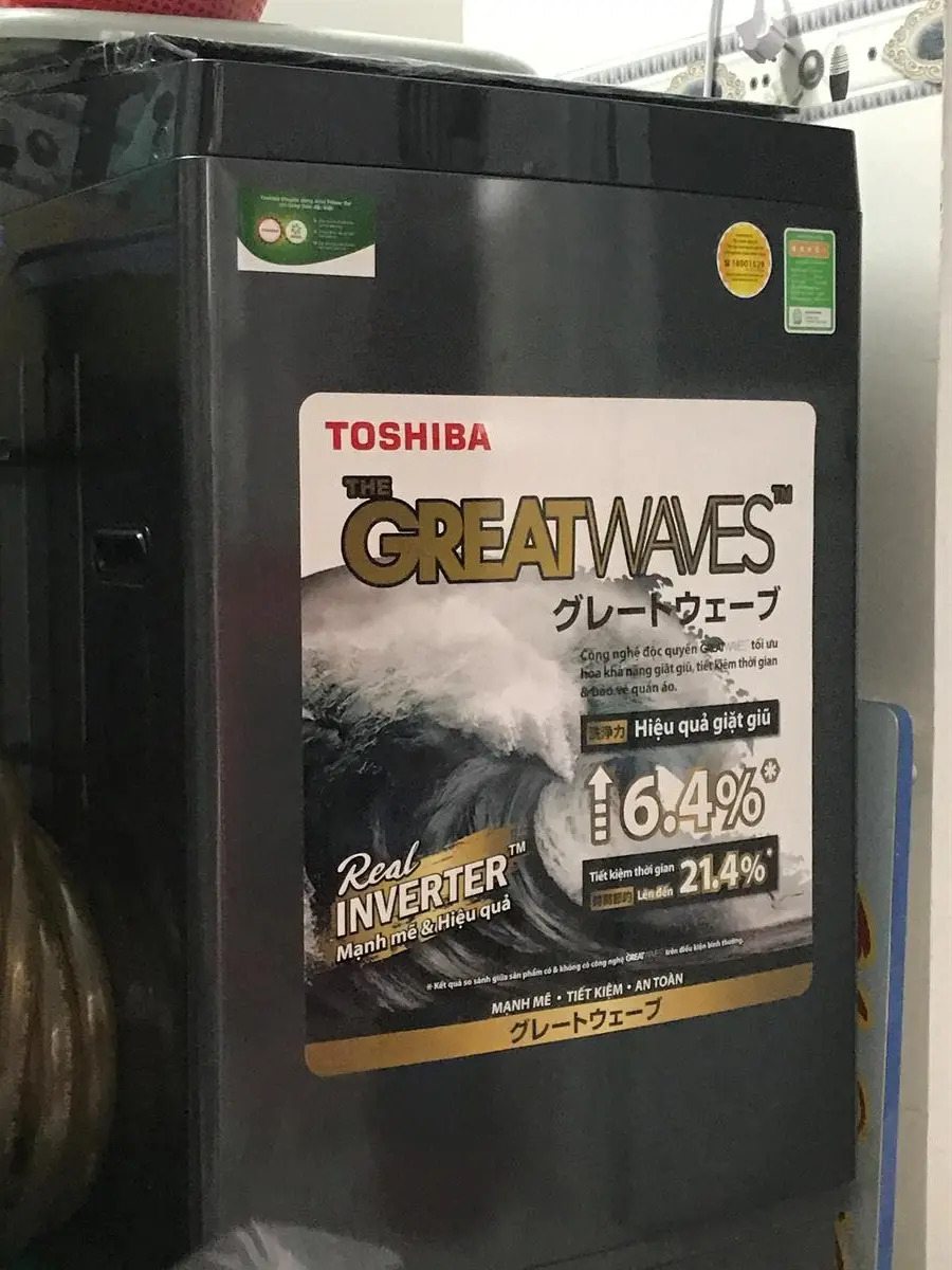 Khách hàng review Máy giặt Toshiba Inverter 9.0 kg AW-DK1000FV(KK) 6