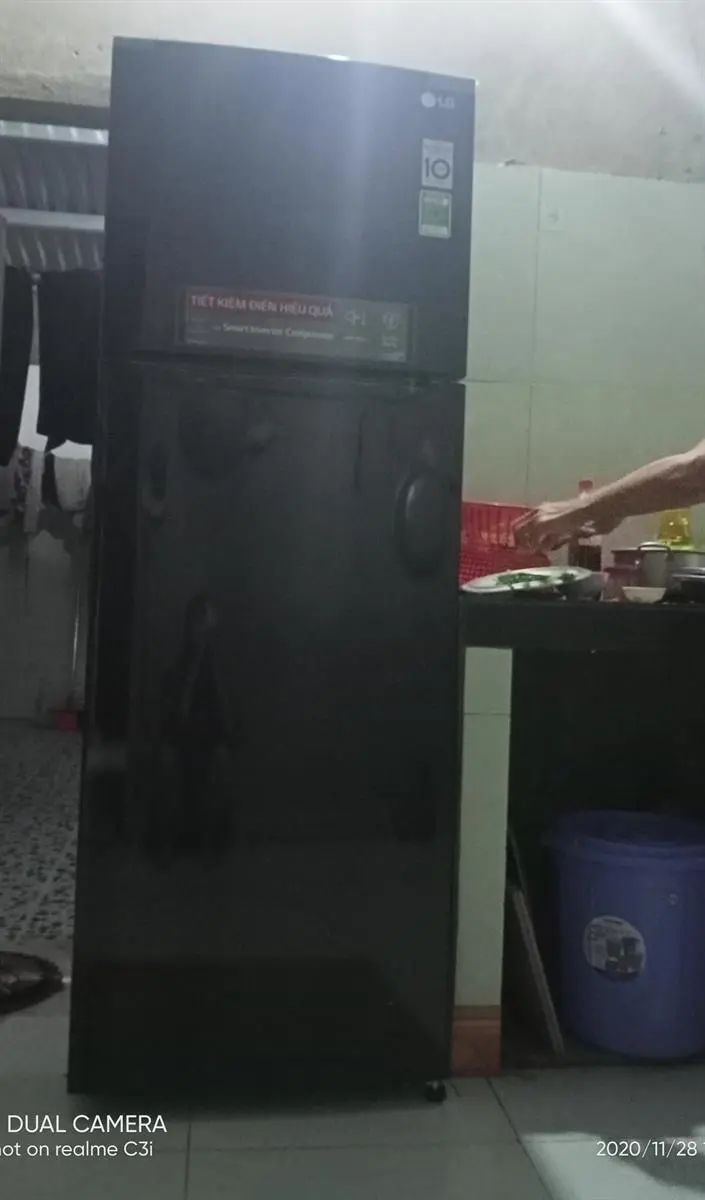 Khách hàng review Tủ lạnh LG Inverter 315 lít GN-M315BL 25