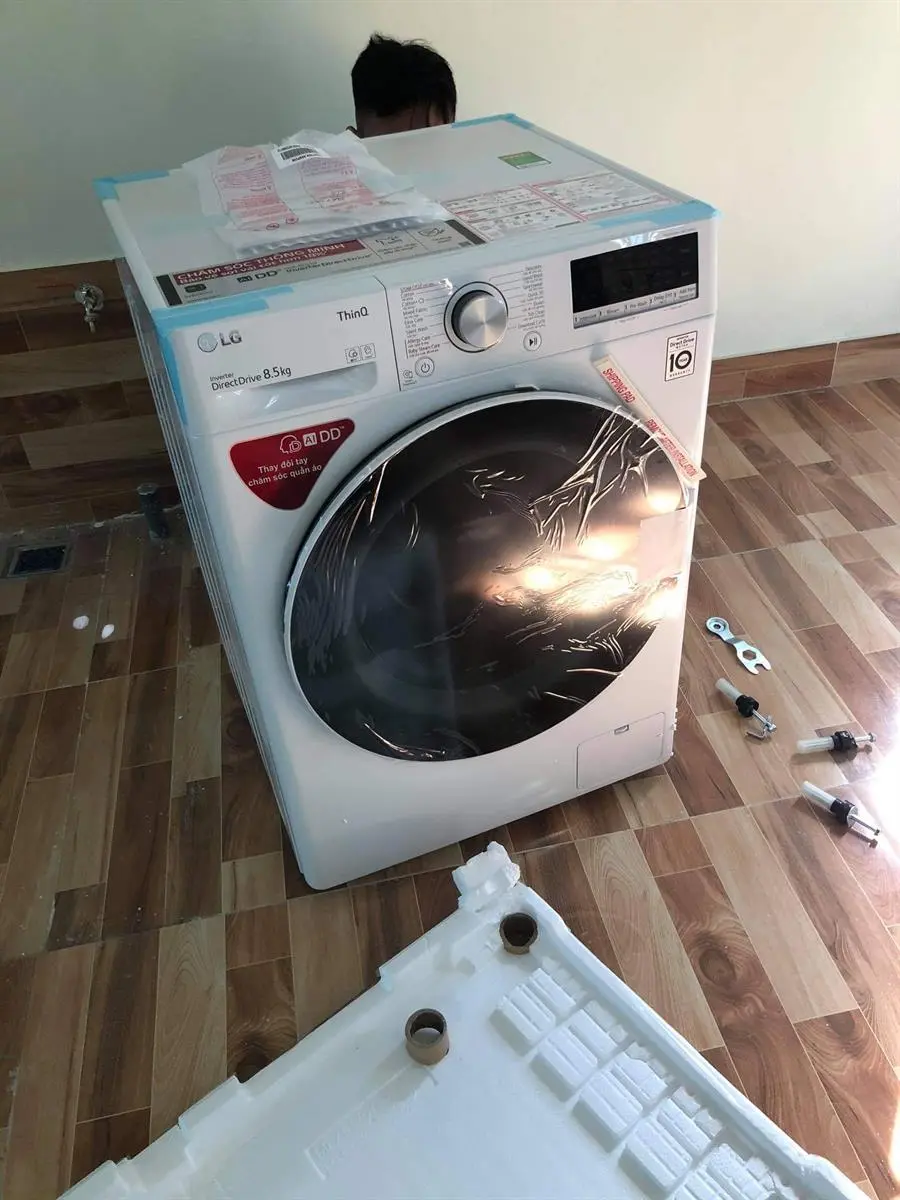 Khách hàng review Máy giặt LG AI DD Inverter 8.5 kg FV1408S4W 100