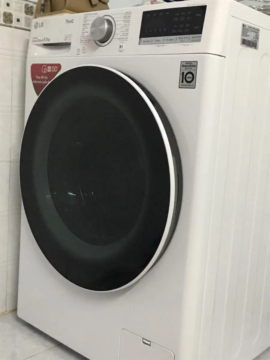 Khách hàng review Máy giặt LG AI DD Inverter 8.5 kg FV1408S4W 98