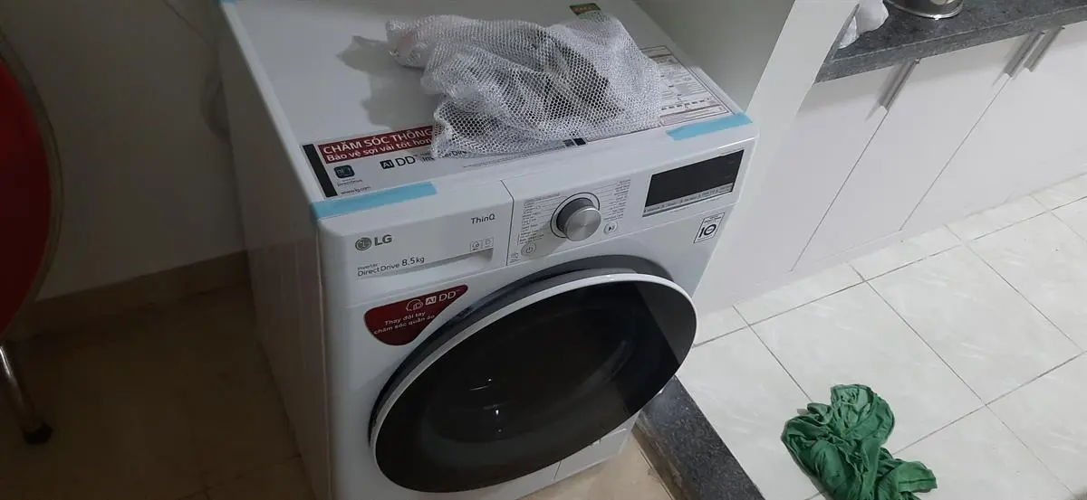 Khách hàng review Máy giặt LG AI DD Inverter 8.5 kg FV1408S4W 84