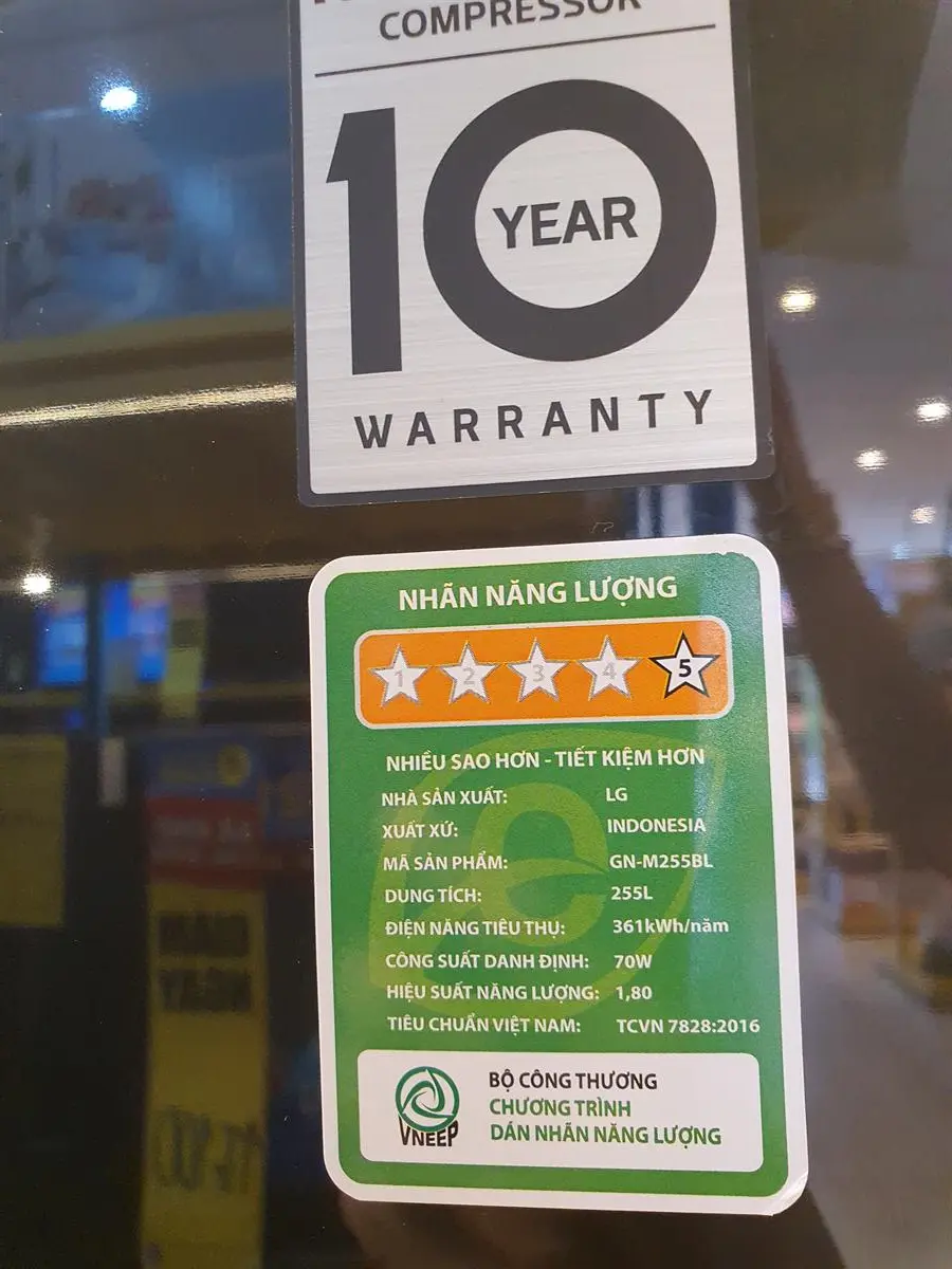 Khách hàng review Tủ lạnh LG Inverter 255 lít GN-D255BL 7