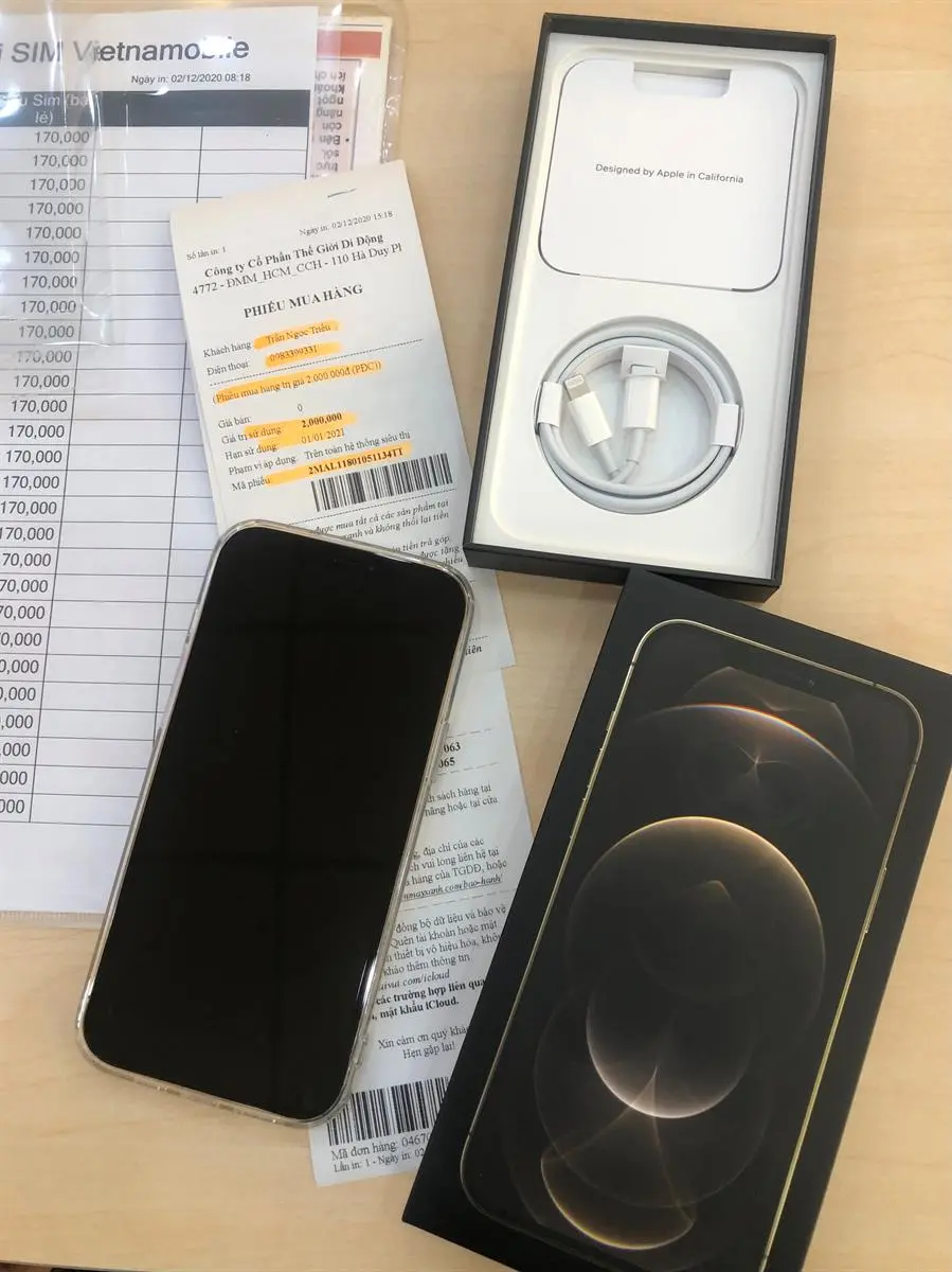 Khách hàng review Điện thoại iPhone 12 Pro Max 256GB 9