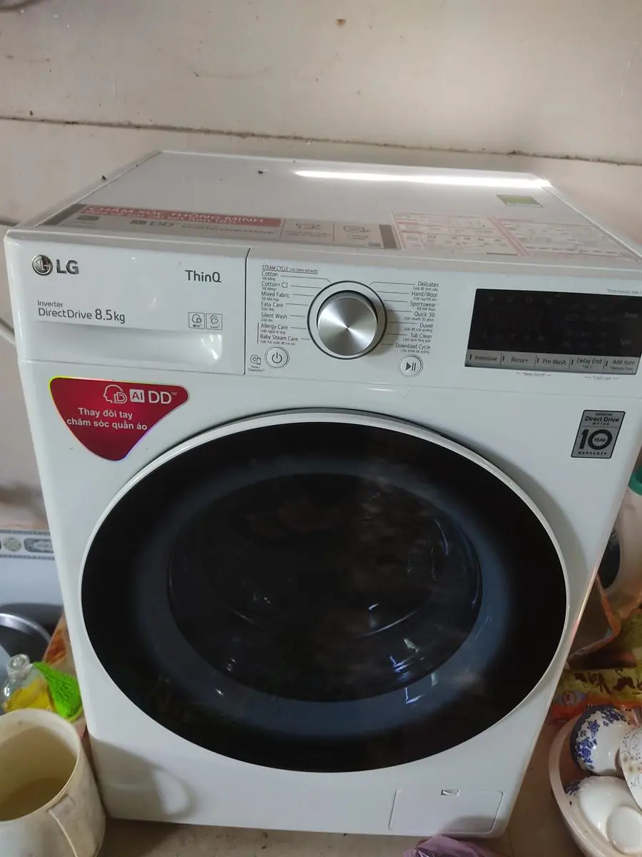 Khách hàng review Máy giặt LG AI DD Inverter 8.5 kg FV1408S4W 81