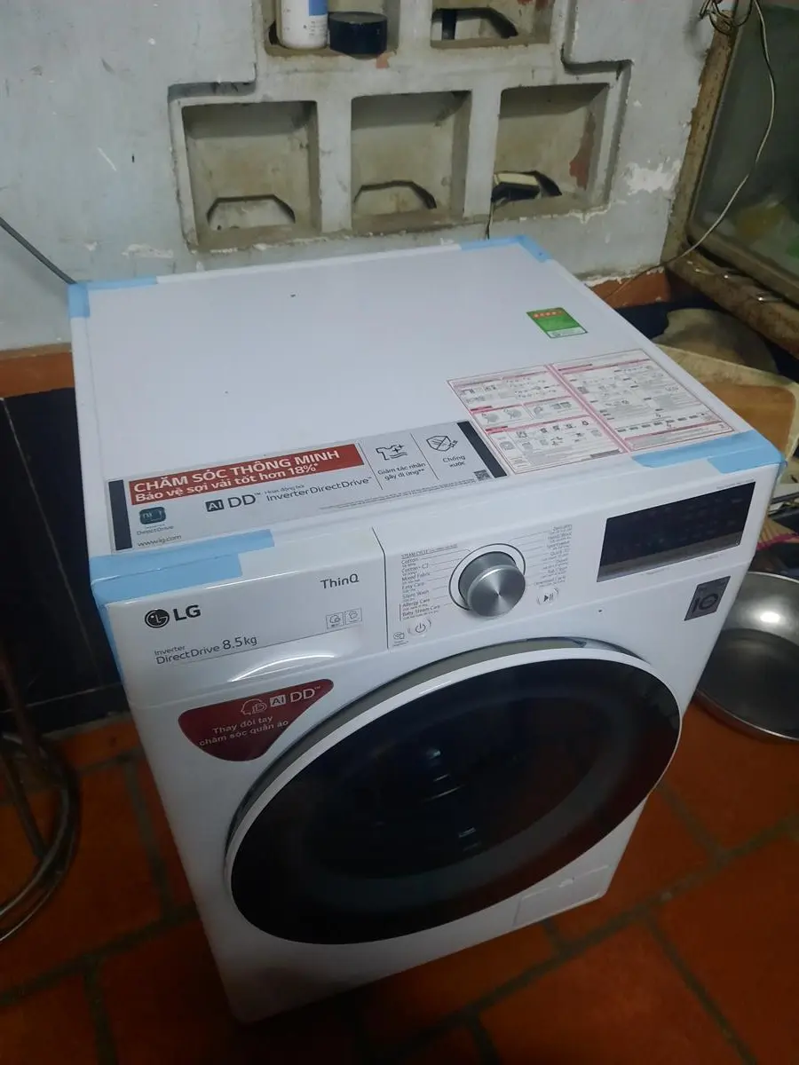 Khách hàng review Máy giặt LG AI DD Inverter 8.5 kg FV1408S4W 80