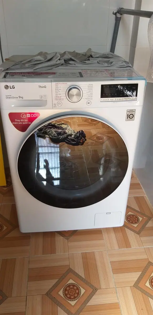 Khách hàng review Máy giặt LG AI DD Inverter 9 kg FV1409S4W 48