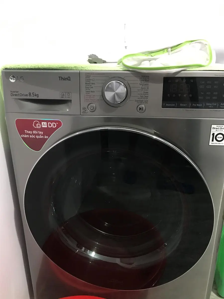 Khách hàng review Máy giặt LG AI DD Inverter 8.5 kg FV1408S4V 10