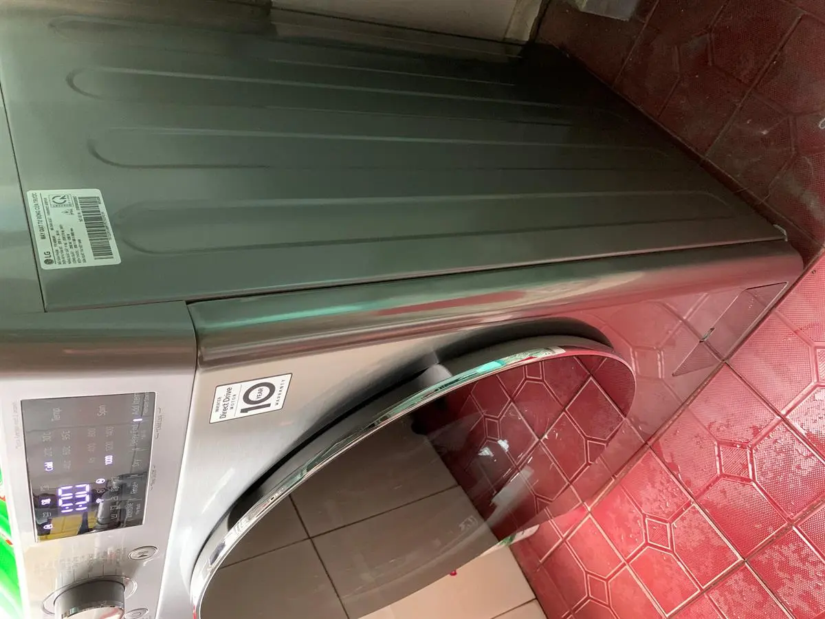 Khách hàng review Máy giặt sấy LG AI DD Inverter giặt 9 kg - sấy 5 kg FV1409G4V 35