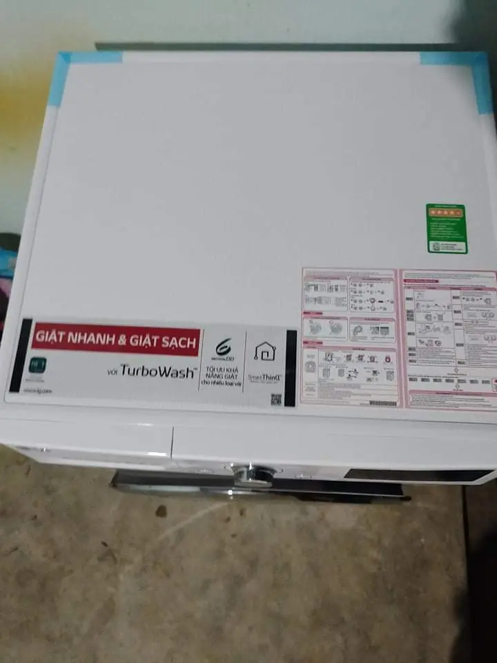 Khách hàng review Máy giặt LG Inverter 9 kg FC1409S2W 5