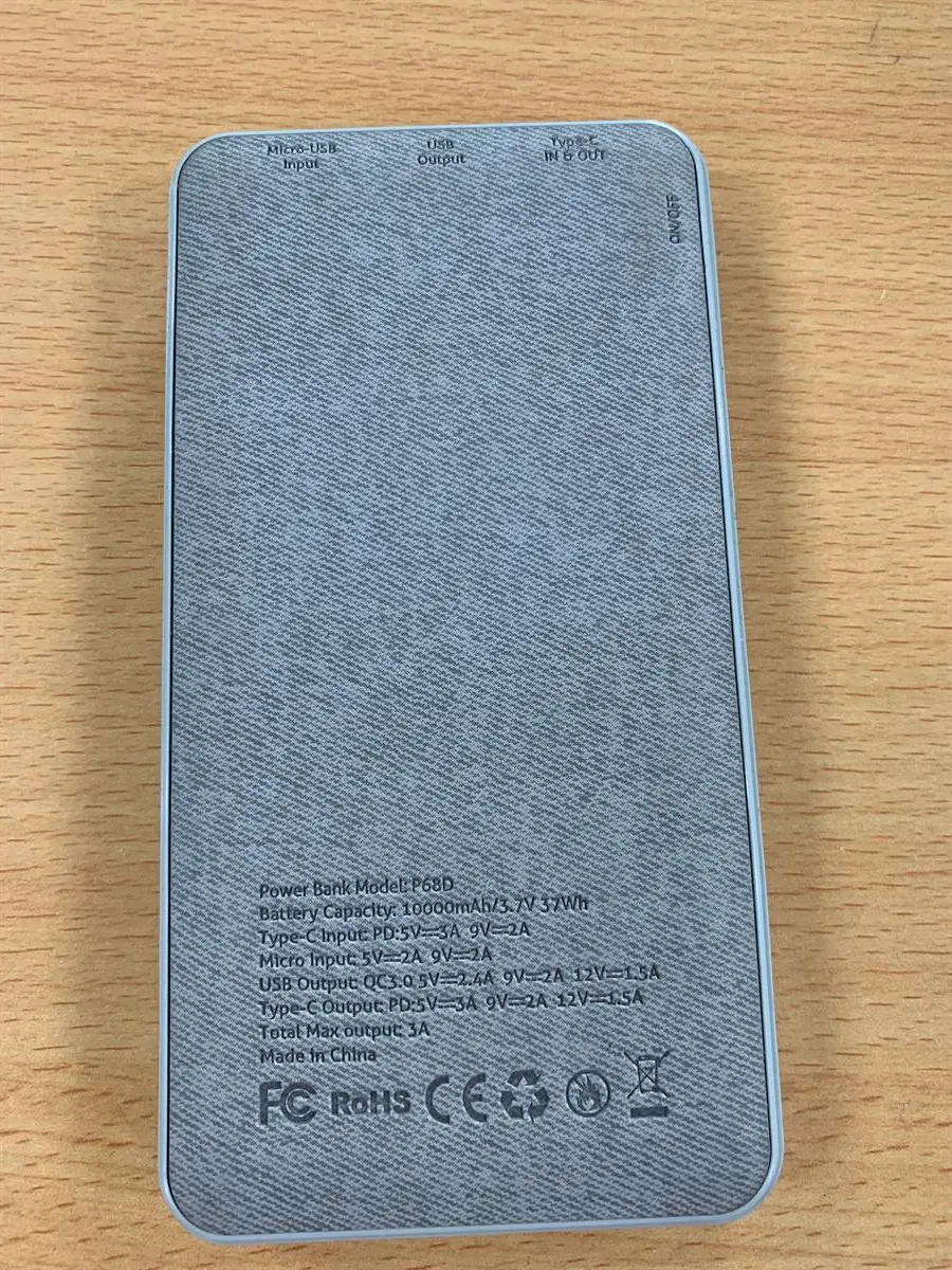 Khách hàng review Pin sạc dự phòng Polymer 10.000 mAh Type C PD QC3.0 18W Xmobile P68D 20
