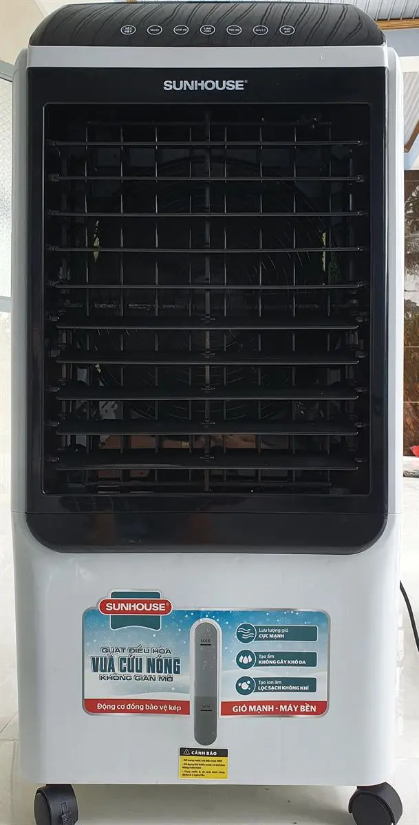 Khách hàng review Quạt điều hòa Sunhouse SHD7727 150W 122
