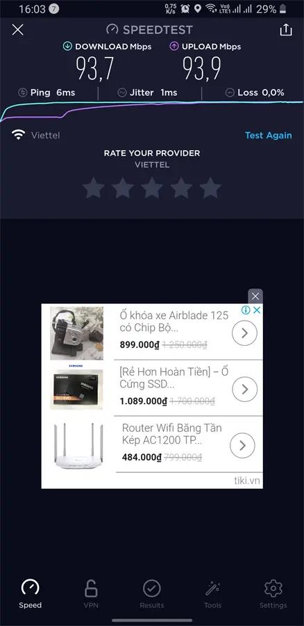 Khách hàng review Router Wifi Chuẩn AC1200 Tenda AC5 V3 16