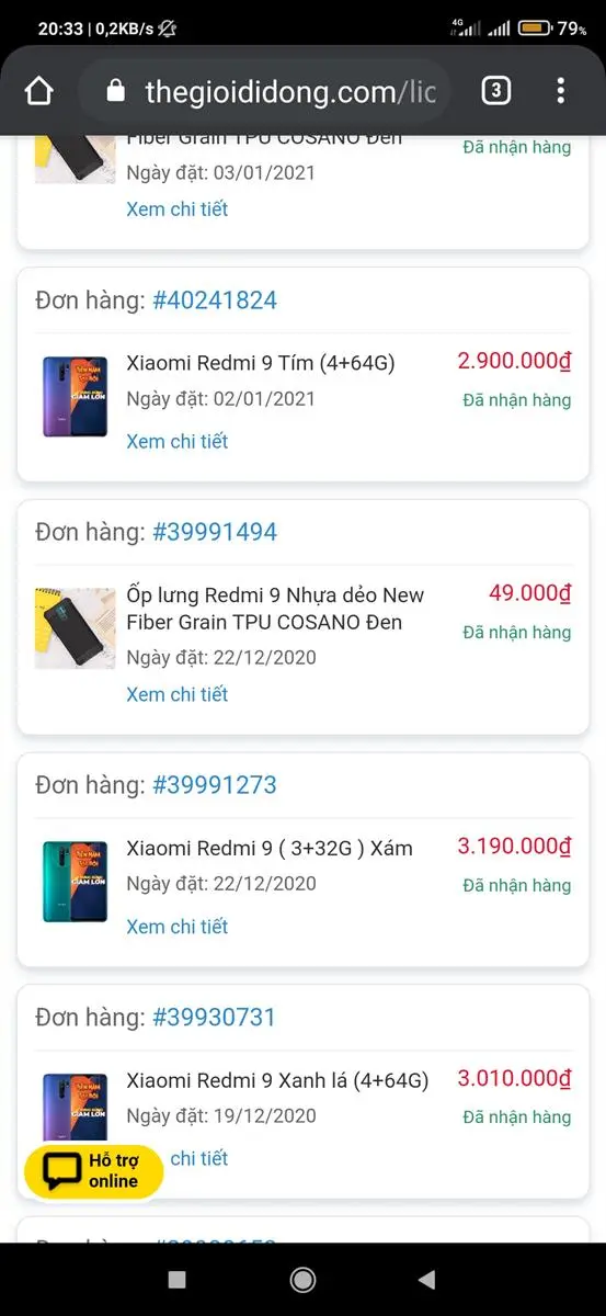 Khách hàng review Điện thoại Xiaomi Redmi 9 (3GB/32GB) 4