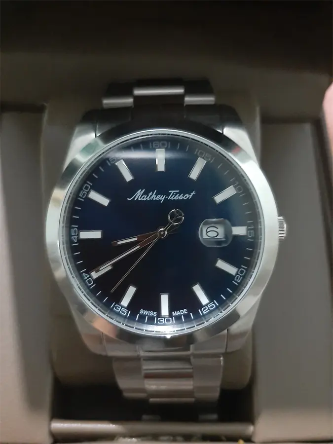 Khách hàng review Đồng hồ MATHEY TISSOT Mathy I 40 mm Nam H450ABU 1