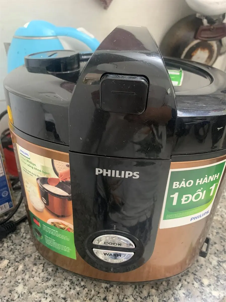 Khách hàng review Nồi cơm nắp gài Philips 2 lít HD3132/68 3