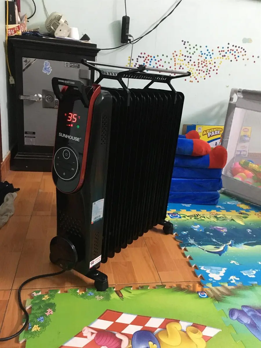 Khách hàng review Máy sưởi dầu Sunhouse SHD7085 2500 W 1