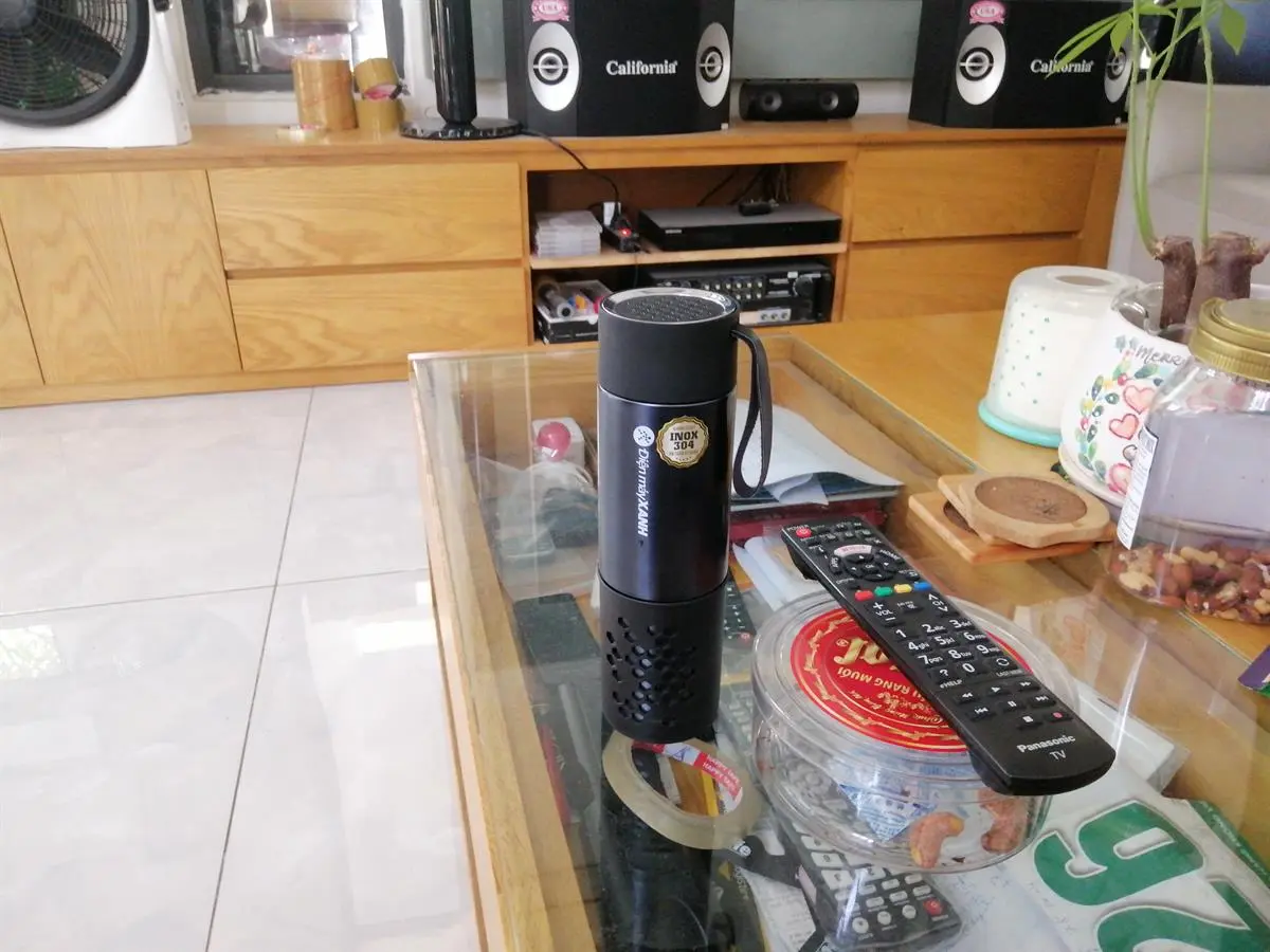 Khách hàng review Bình giữ nhiệt inox 450 ml DMX YNQESW19 3