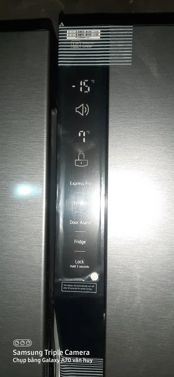 Khách hàng review Tủ lạnh LG Inverter 613 lít GR-B247JDS 11
