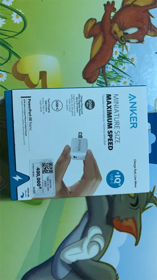 Khách hàng review Adapter Sạc Type C PD 20W Anker PowerPort III Nano A2633 29