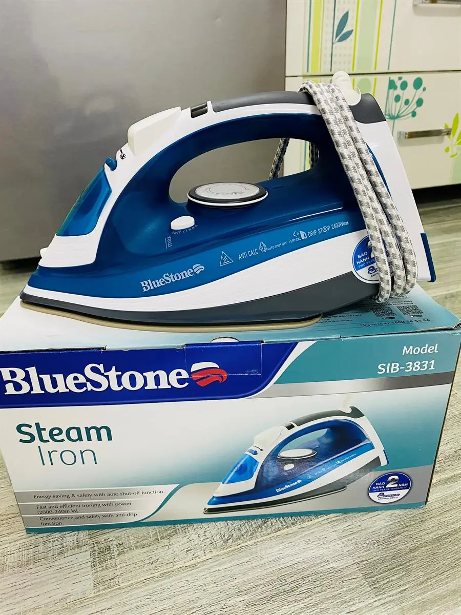 Khách hàng review Bàn ủi hơi nước BlueStone SIB-3831 2200W 4