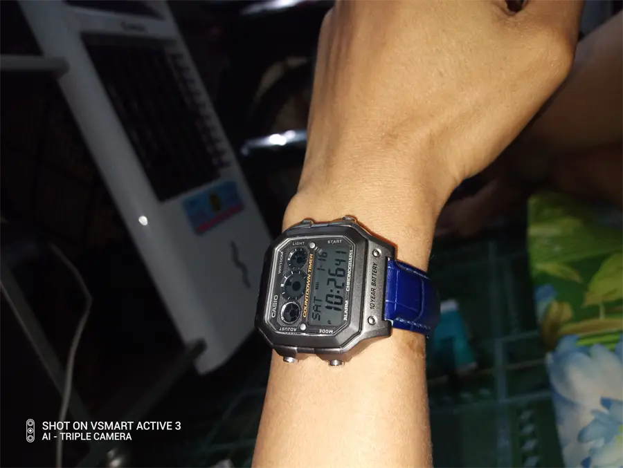Khách hàng review Đồng hồ CASIO Timeless 42 mm Nam AE-1300WH-8AVDF 11