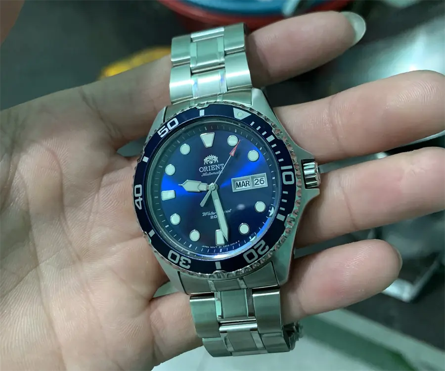 Khách hàng review Đồng hồ ORIENT Mako 40.9 mm Nam FAA02005D9 5