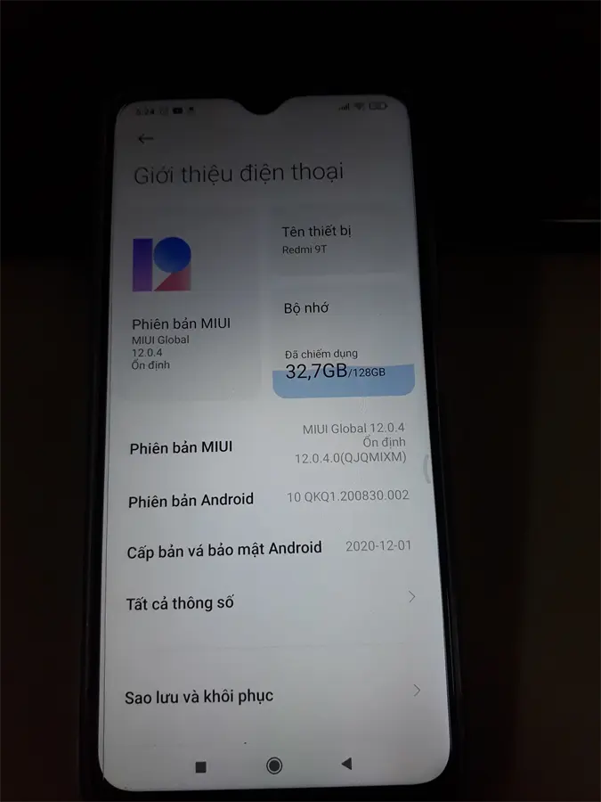Khách hàng review Điện thoại Xiaomi Redmi 9T (6GB/128GB) 34