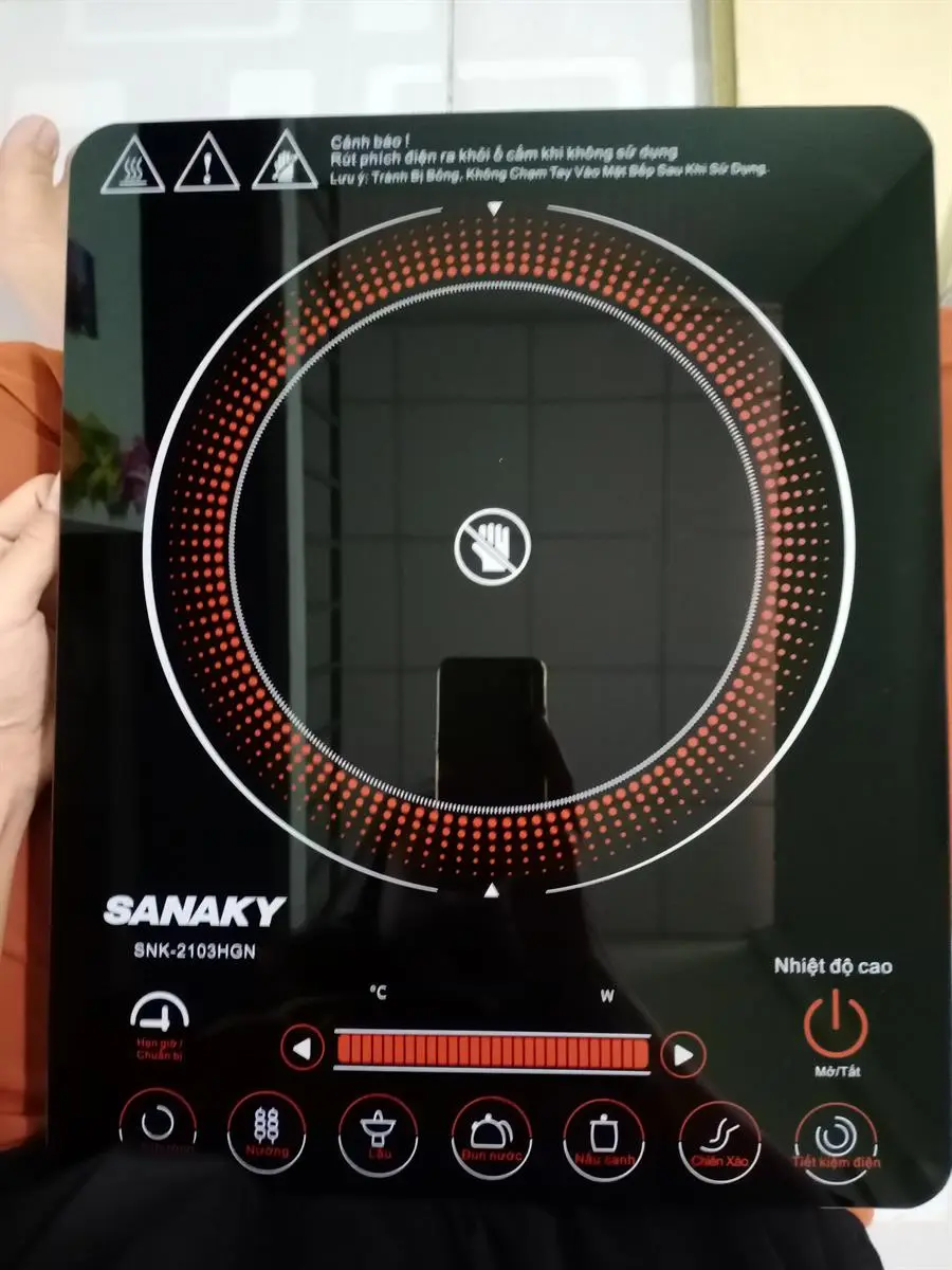 Khách hàng review Bếp hồng ngoại đơn Sanaky SNK-2103HGN 2000W 13