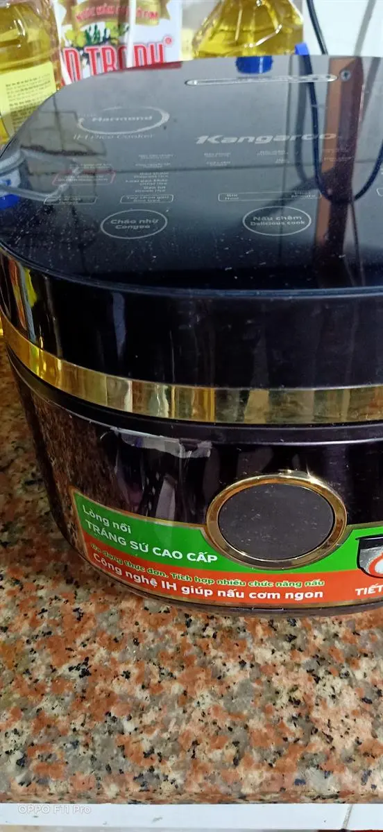 Khách hàng review Nồi cơm cao tần Kangaroo 1.8 lít KG599N 41