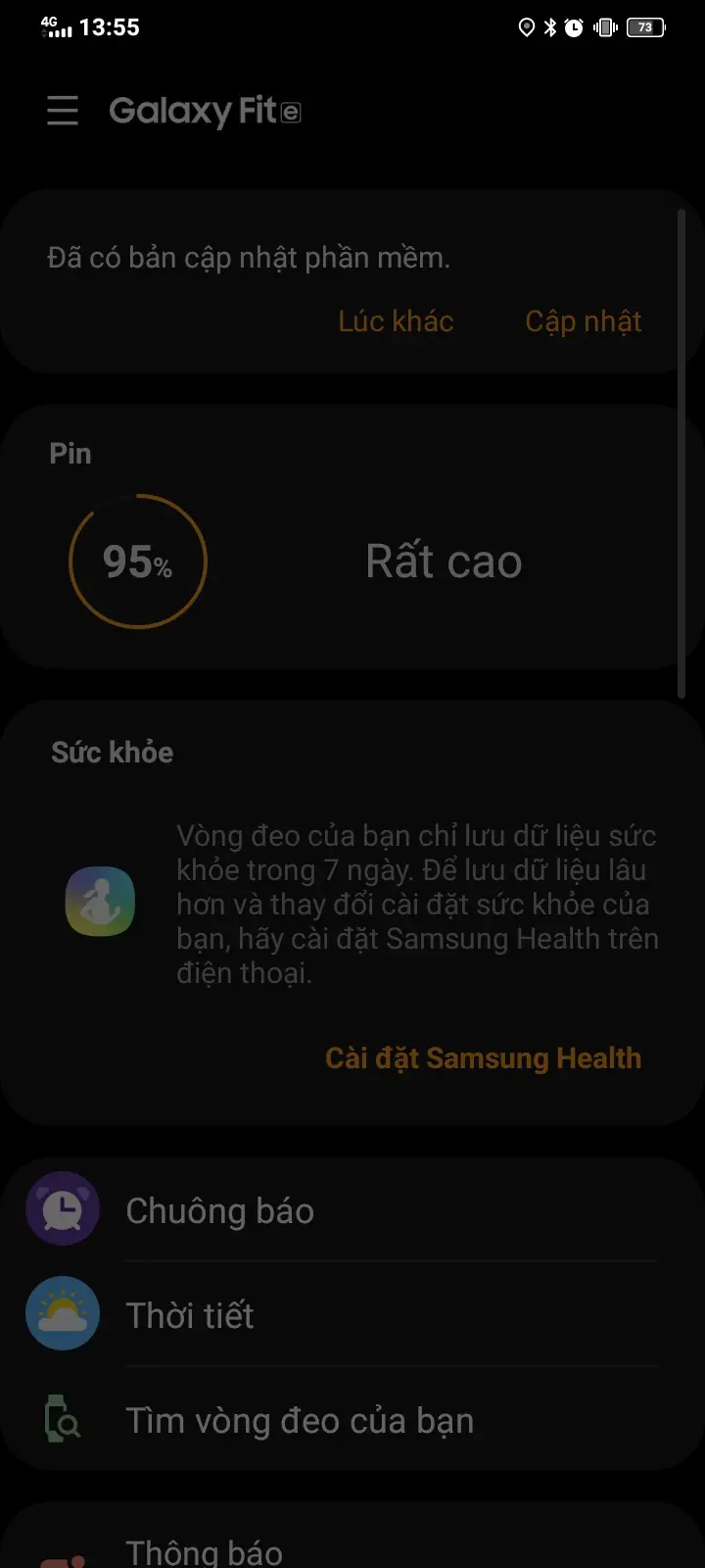 Khách hàng review Vòng đeo tay thông minh Samsung Galaxy Fit e R375 4