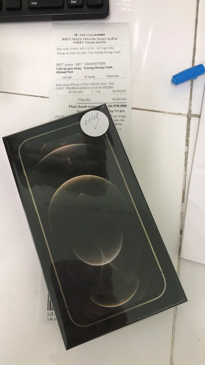 Khách hàng review Điện thoại iPhone 12 Pro 128GB 1