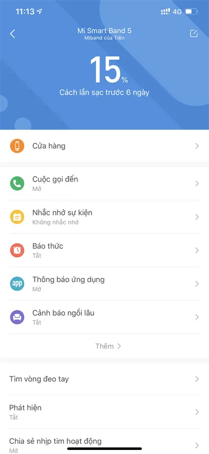 Khách hàng review Vòng đeo tay thông minh Mi Band 5 36