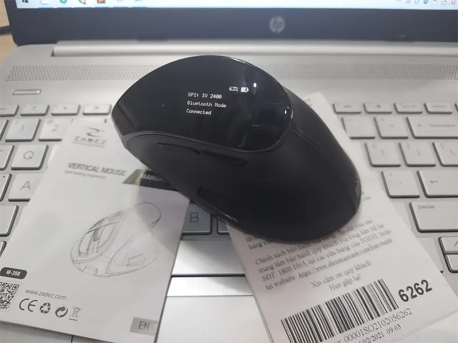 Khách hàng review Chuột Không dây Bluetooth Zadez M398 3