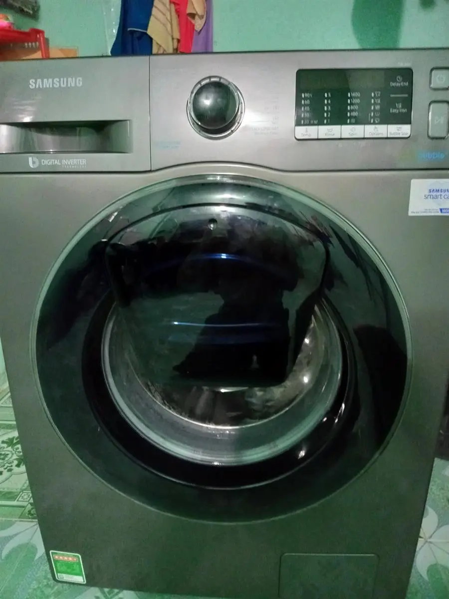 Khách hàng review Máy giặt Samsung Addwash Inverter 9 kg WW90K54E0UX/SV 1