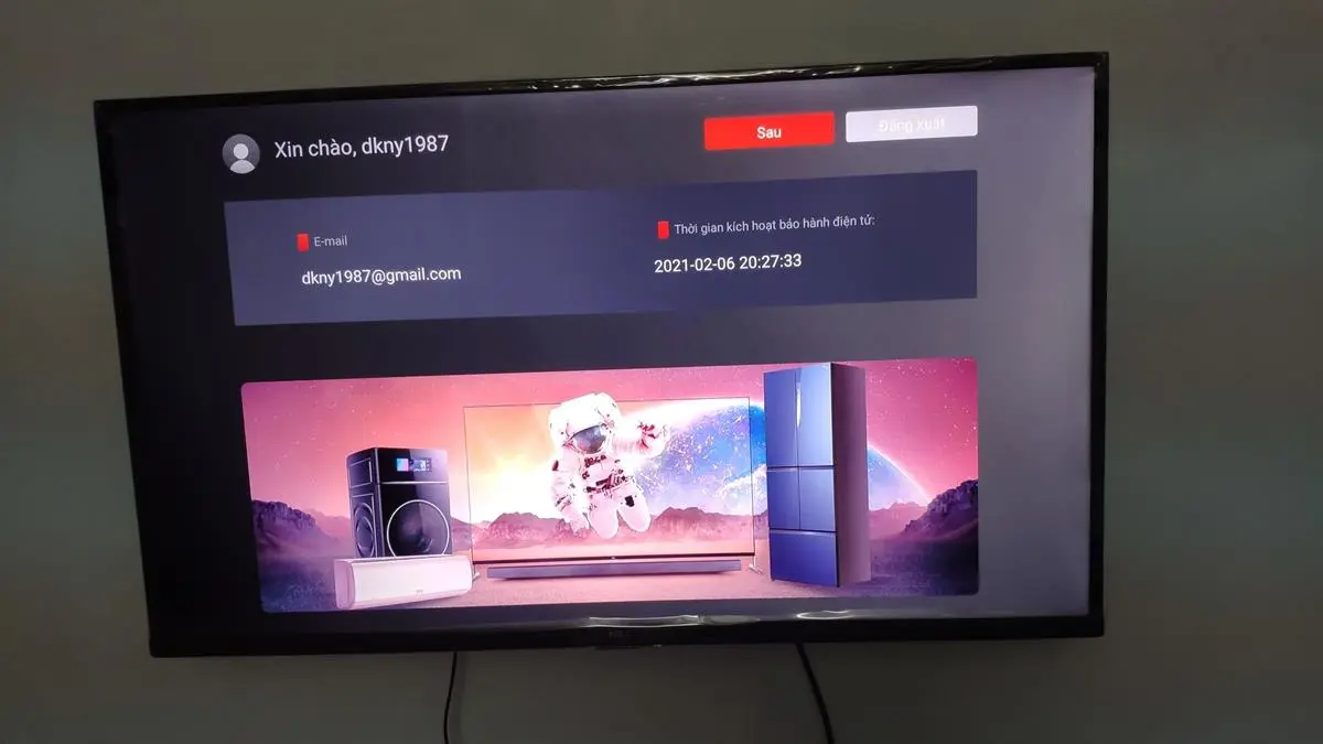 Khách hàng review Android Tivi TCL 4K 43 inch 43P615 7