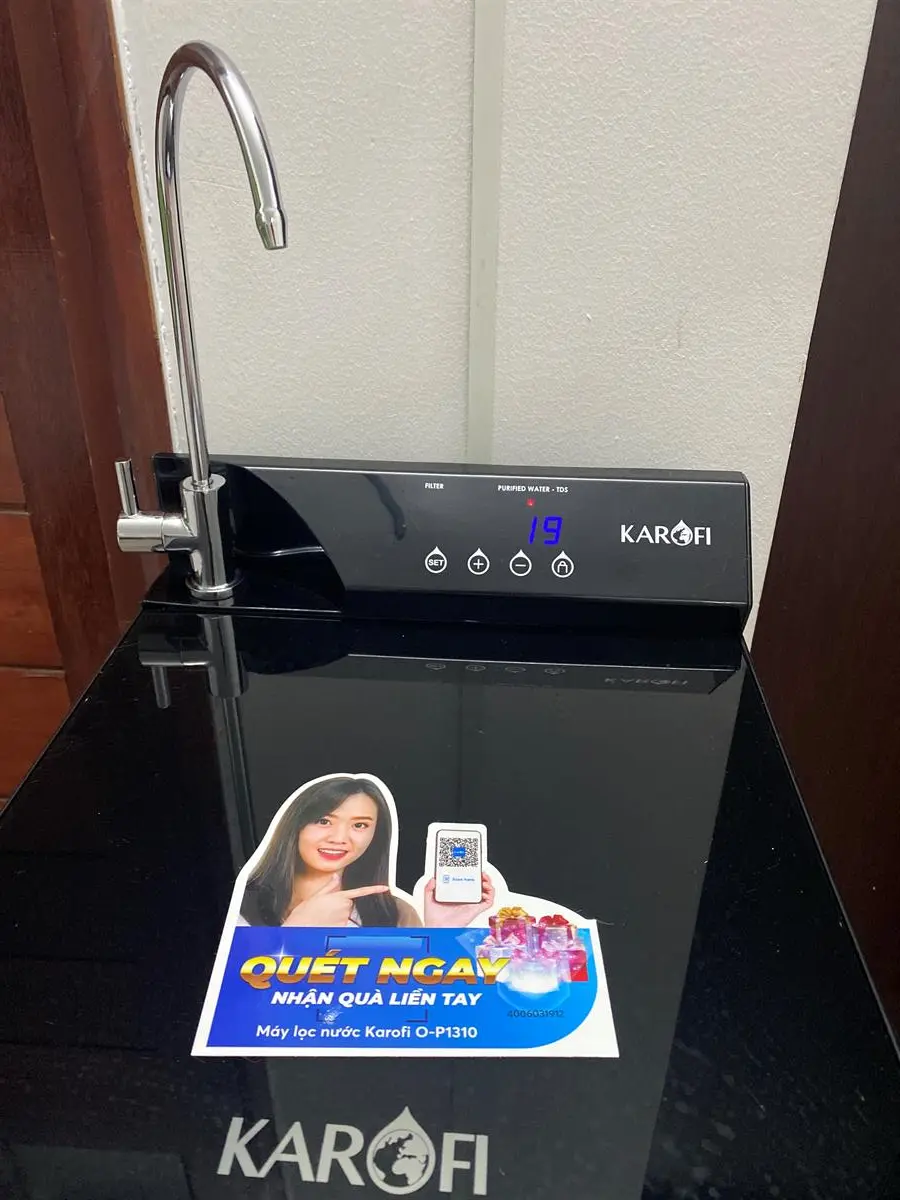 Khách hàng review Máy lọc nước RO Karofi Optimus Plus O-P1310 10 lõi 13