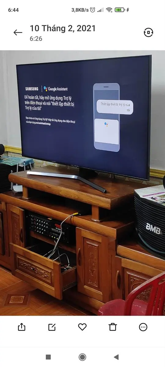 Khách hàng review Smart Tivi Samsung 4K Crystal UHD 55 inch UA55TU8500 7
