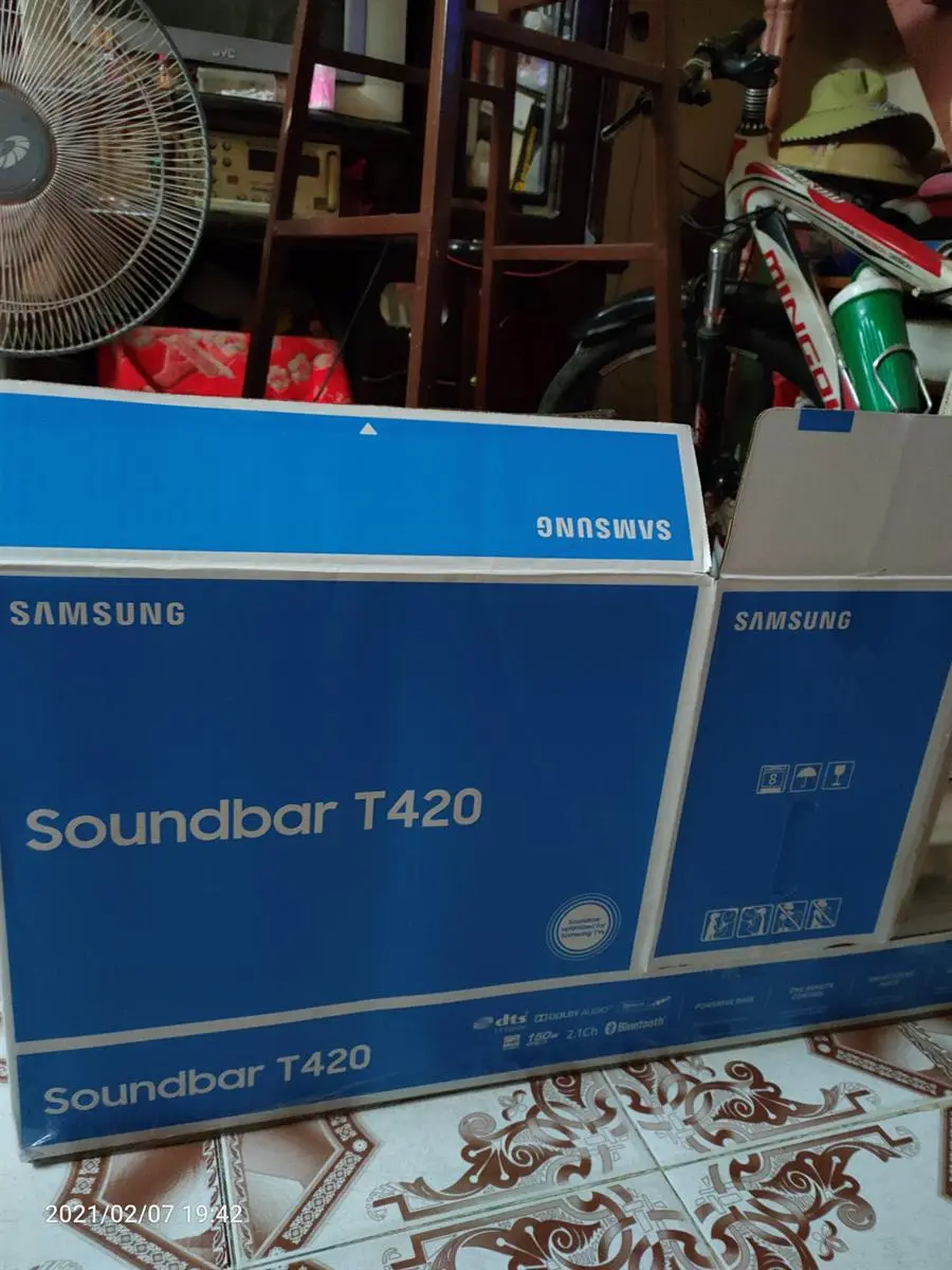 Khách hàng review Bộ loa thanh Samsung HW-T420 150W 37