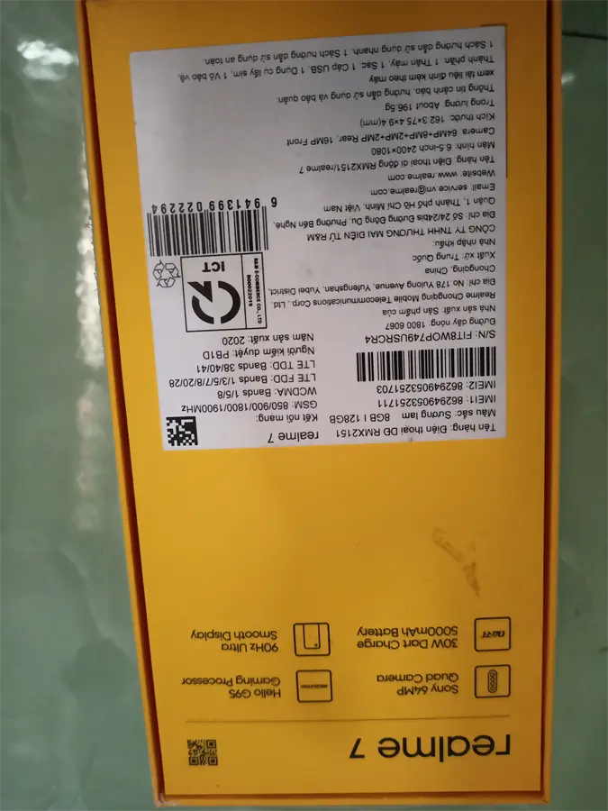 Khách hàng review Điện thoại realme 7 7