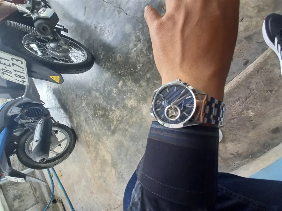 Khách hàng review Đồng hồ ORIENT 38.3 mm Nam FAG03001D0 5