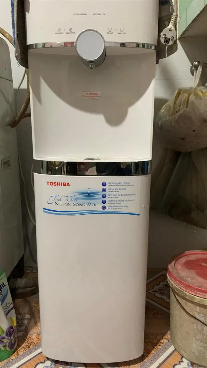Khách hàng review Máy lọc nước RO nóng lạnh Toshiba TWP-W1643SV(W) 4 lõi 12