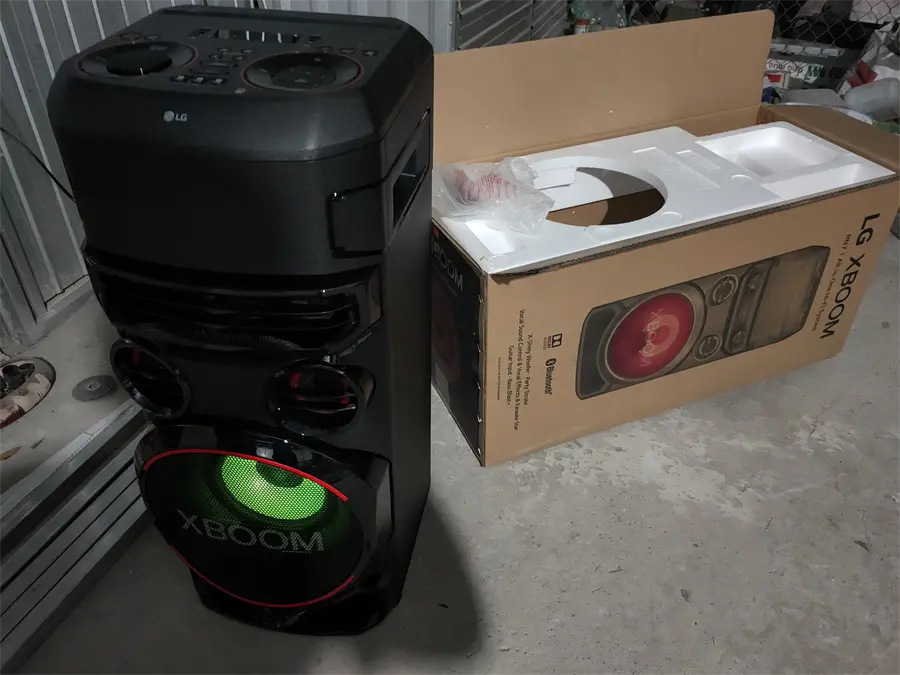 Khách hàng review Loa điện karaoke LG Xboom RN7 500W 6