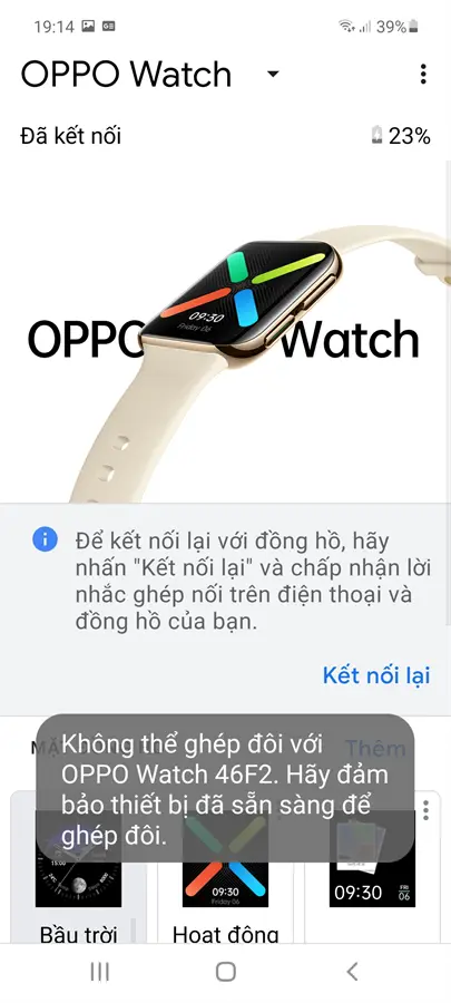 Khách hàng review Đồng hồ thông minh Oppo Watch 41mm Đen 2
