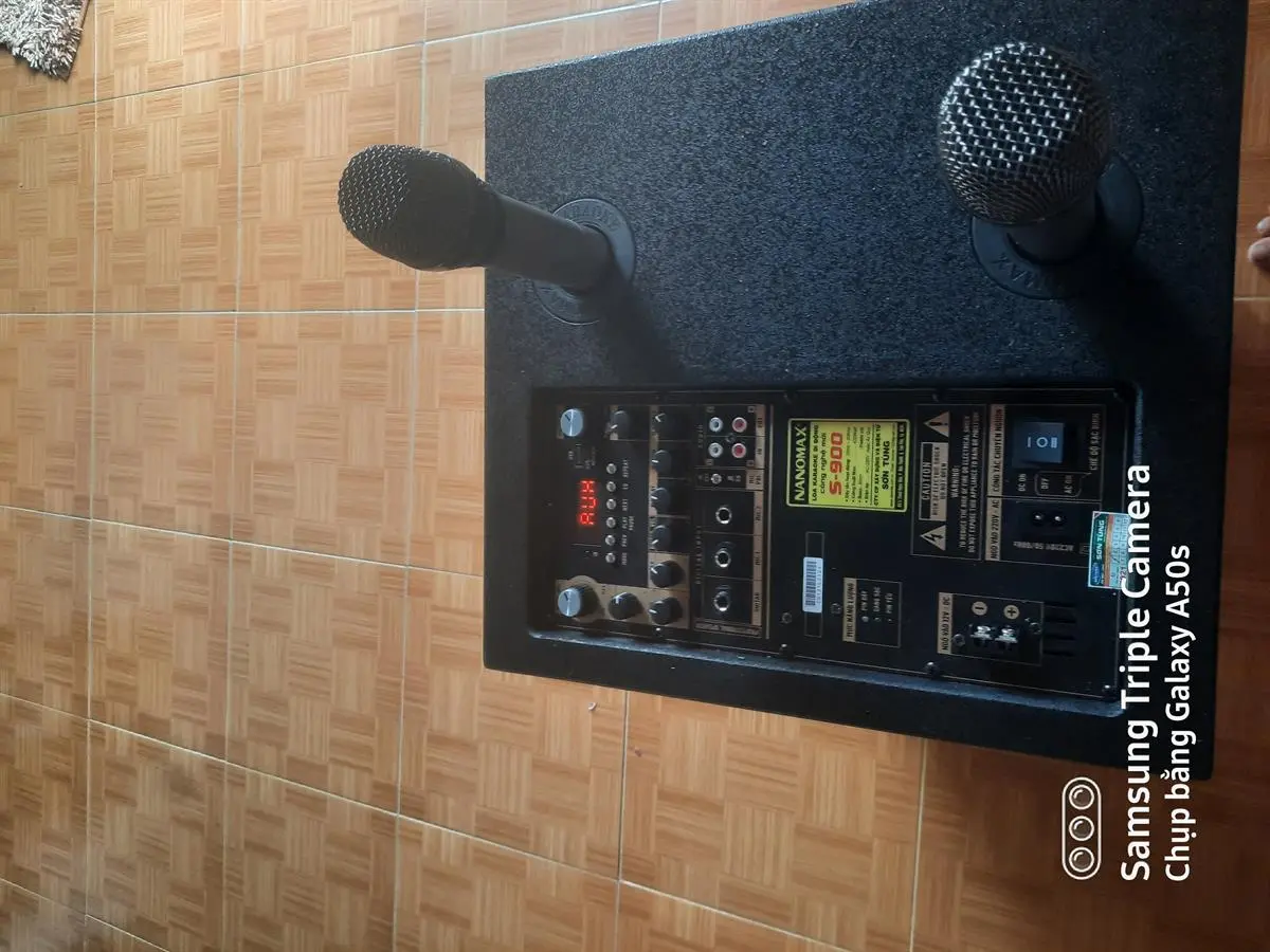 Khách hàng review Loa kéo karaoke Nanomax S-900 420W 14