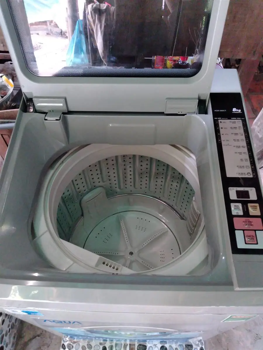 Khách hàng review Máy giặt Aqua 8 Kg AQW-S80CT H2 3