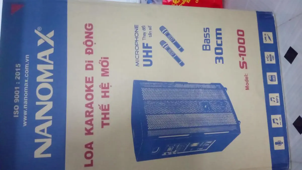 Khách hàng review Loa kéo Karaoke Nanomax S-1000 450W 11