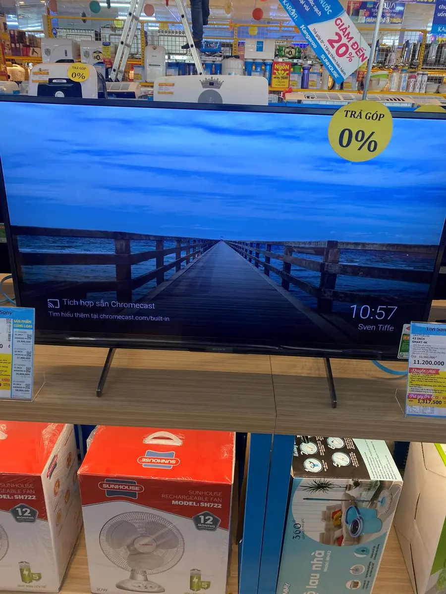 Khách hàng review Android Tivi Sony 4K 43 inch KD-43X7500H 21
