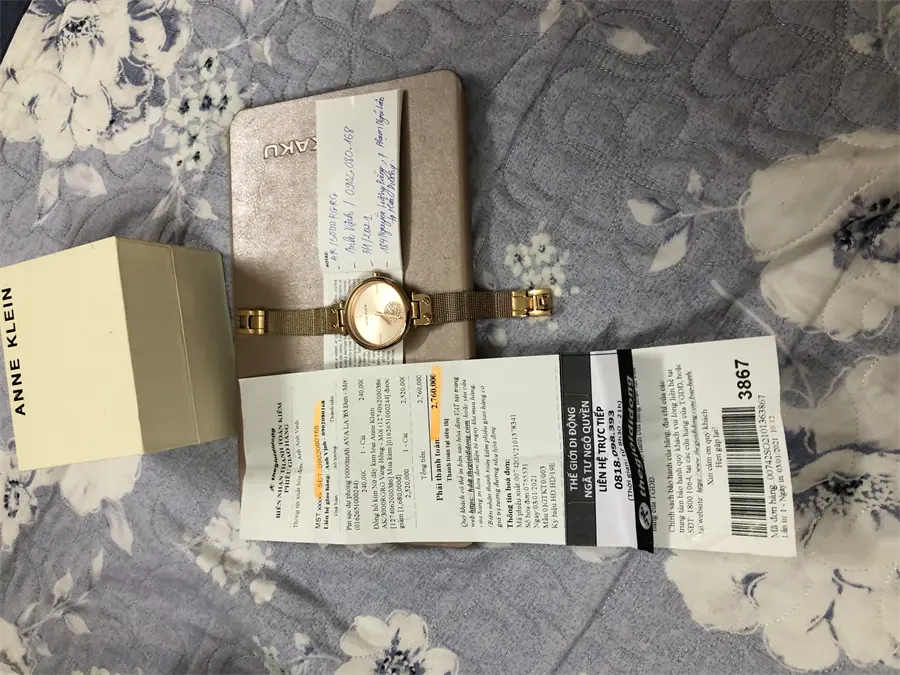 Khách hàng review Đồng hồ ANNE KLEIN 34 mm Nữ AK/3000RGRG 4