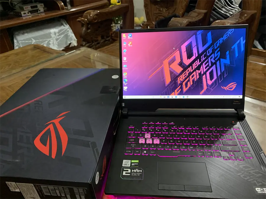 Khách hàng review Laptop Asus Gaming Rog Strix G512 i7 10750H/8GB/512GB/144Hz/4GB GTX1650Ti/Win10 (IAL001T) 1